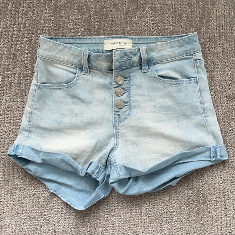 Light wash Blue Jean Shorts